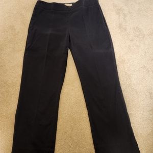 Talbots Navy Crop Pants, size 4